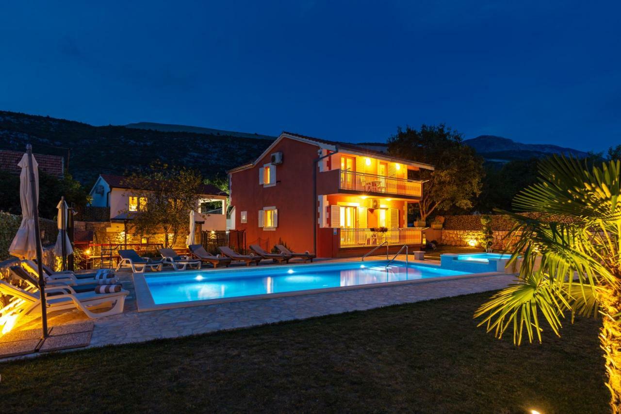 Luxury Villa Poquito Zagvozd Bagian luar foto