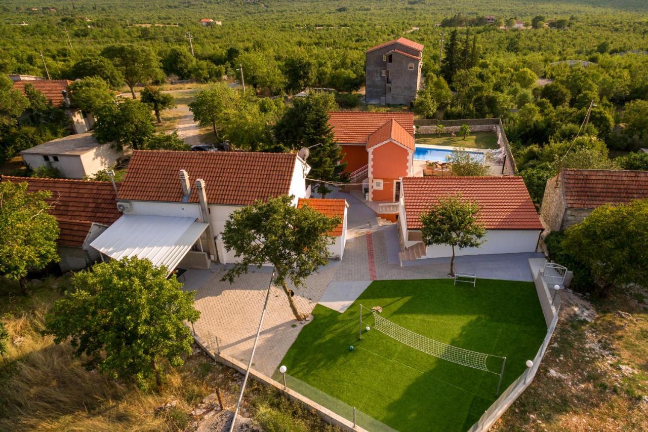Luxury Villa Poquito Zagvozd Bagian luar foto