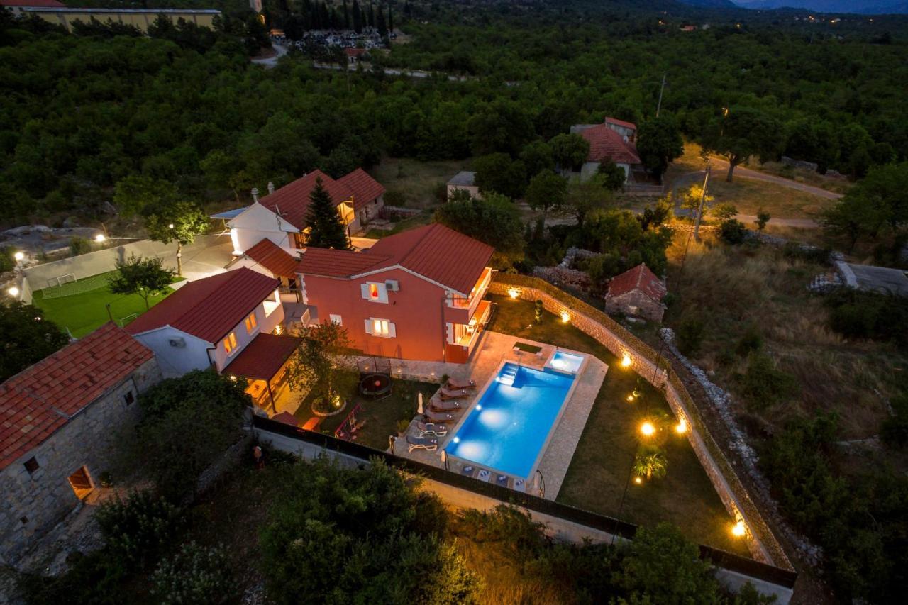 Luxury Villa Poquito Zagvozd Bagian luar foto