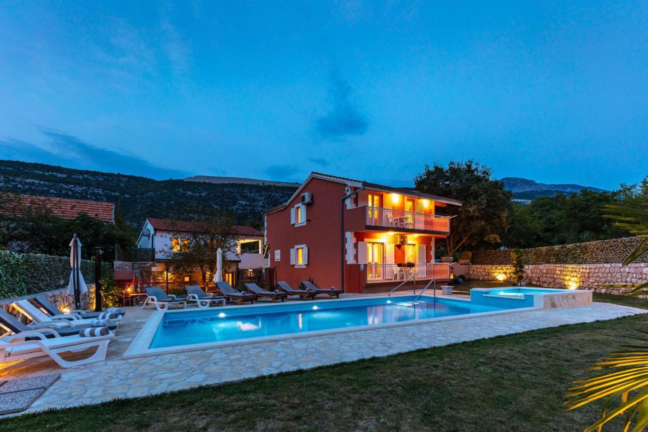 Luxury Villa Poquito Zagvozd Bagian luar foto
