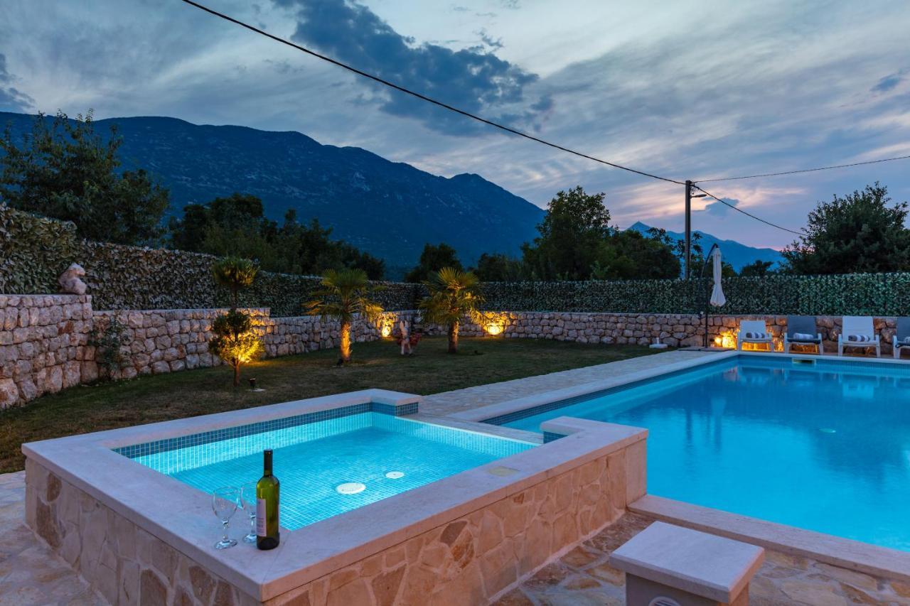 Luxury Villa Poquito Zagvozd Bagian luar foto
